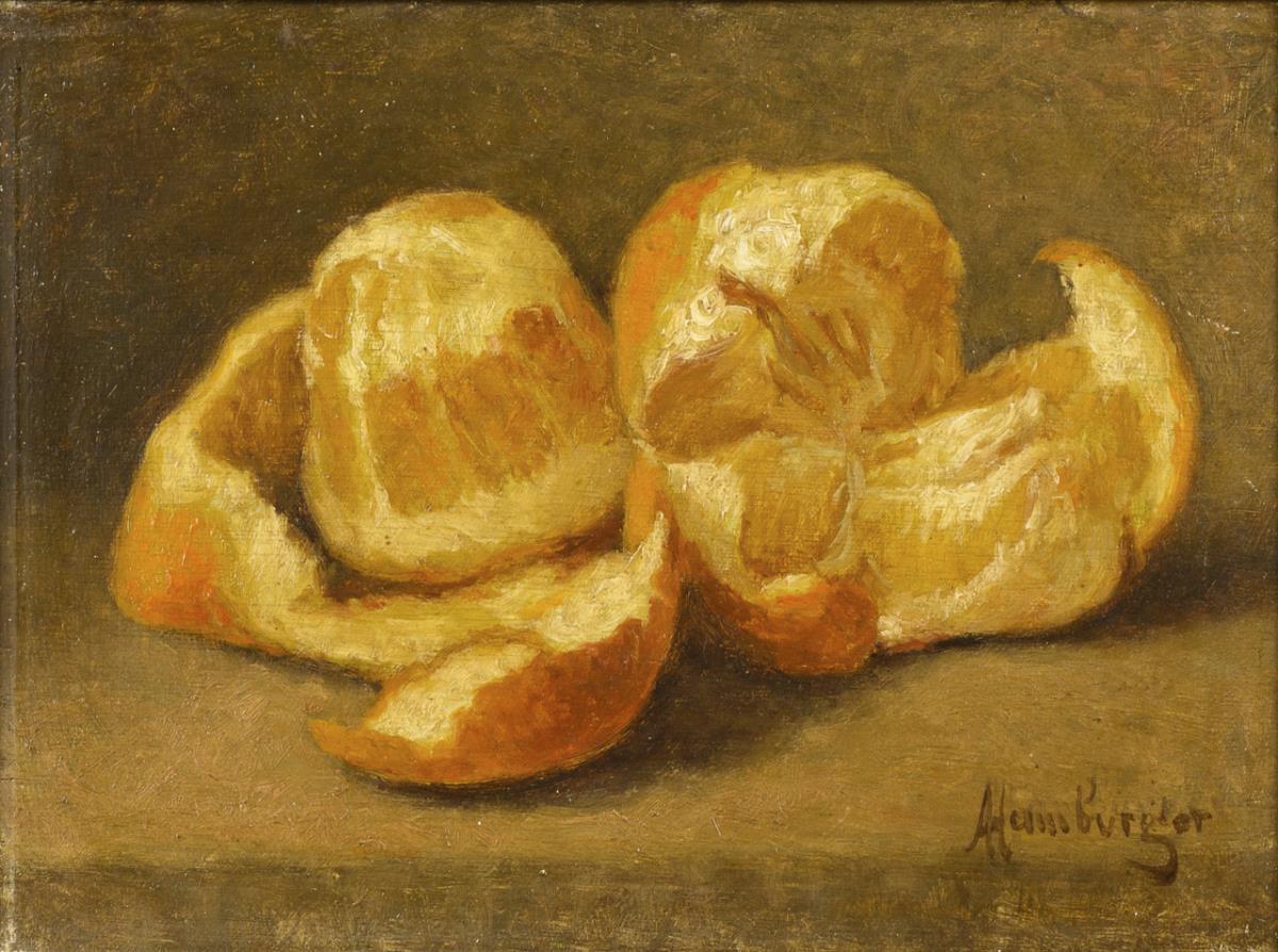 TAUREL, Hélène (1836 - 1919). Stillleben mit Orangen.