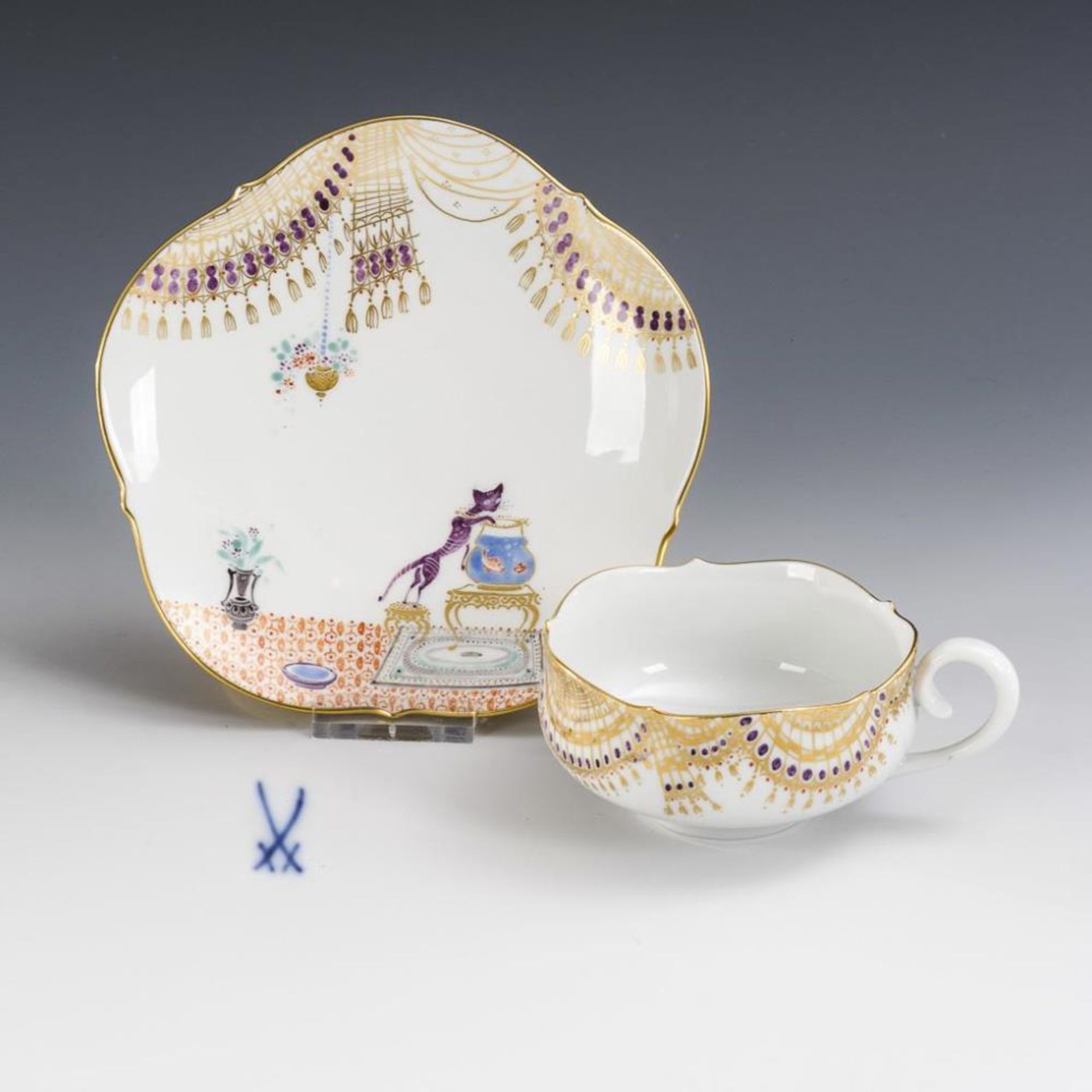 Teetasse "Tausendundeine Nacht".  Meissen.