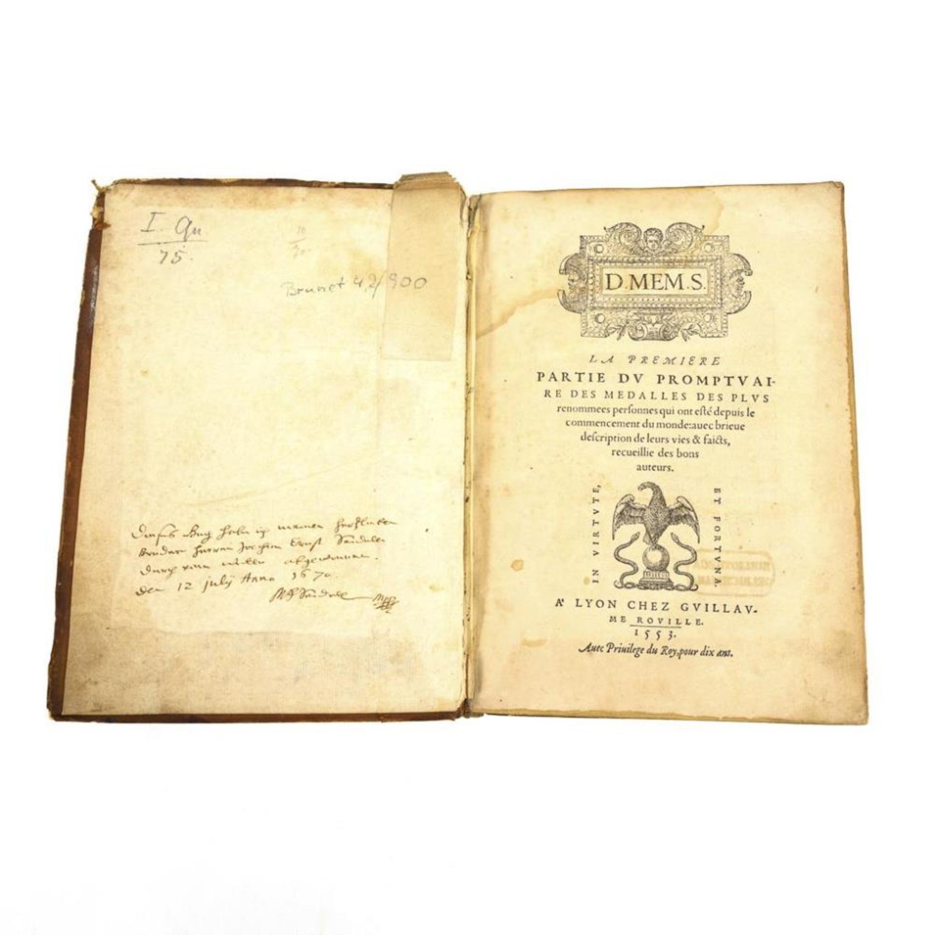 Münzbuch von 1553.