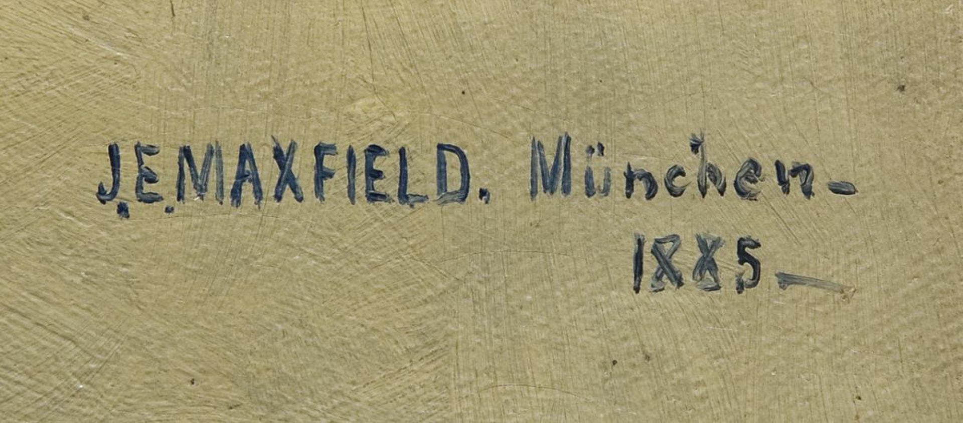 MAXFIELD, James Emery (1848 Detroit - unbekannt). Kleine Kokette mit Hut. - Bild 4 aus 4