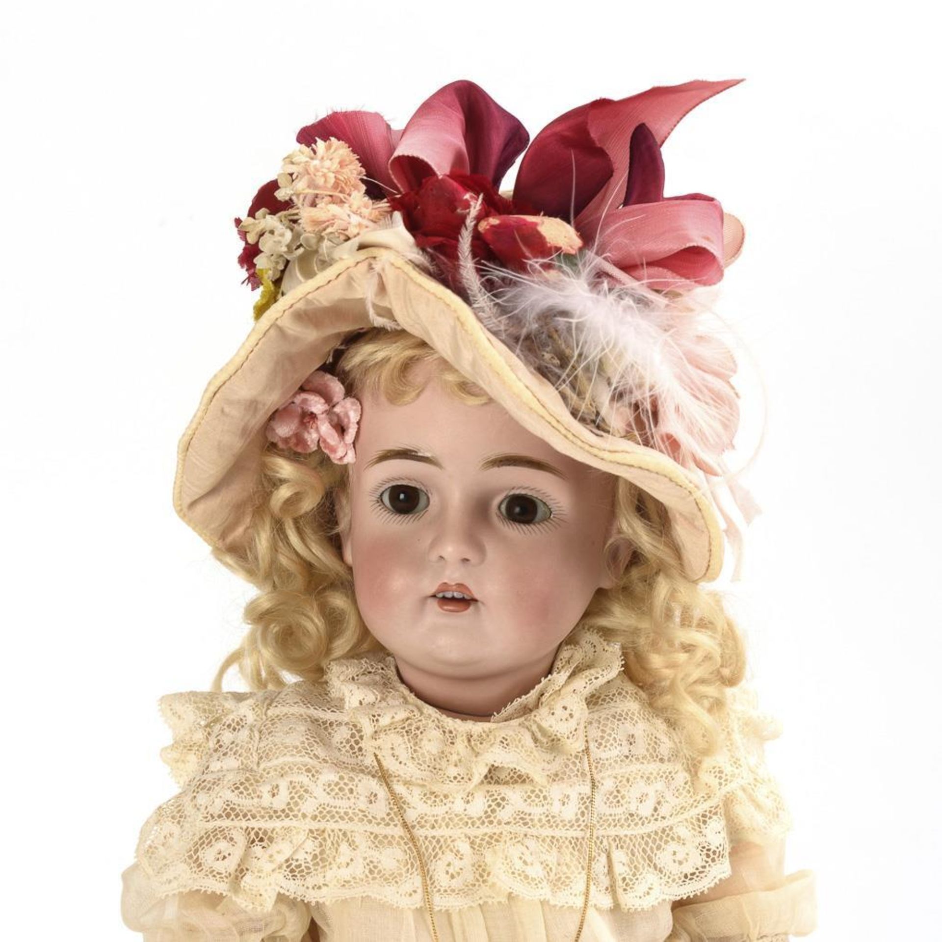 Blondes Puppen-Mädchen "Antonia".  J.D. Kestner. - Bild 2 aus 4