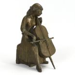 SCHLICHER, Hermann (1909 Oberammergau - 2003). Cellospielerin.