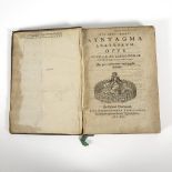 GROTII (GROTIUS), Hugo. "Syntagma Arateorum: opus poeticae et astronomiae ...".