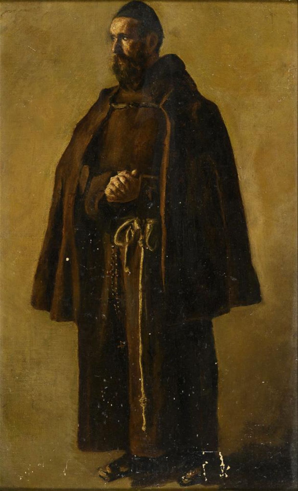 Stehender Mönch.