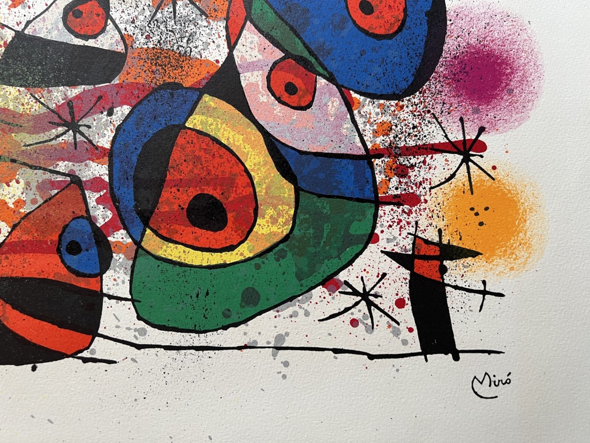 Miro Farblithografie - Image 5 of 6