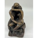 Bronzefigur Replika "Le Baiser" Auguste Rodin