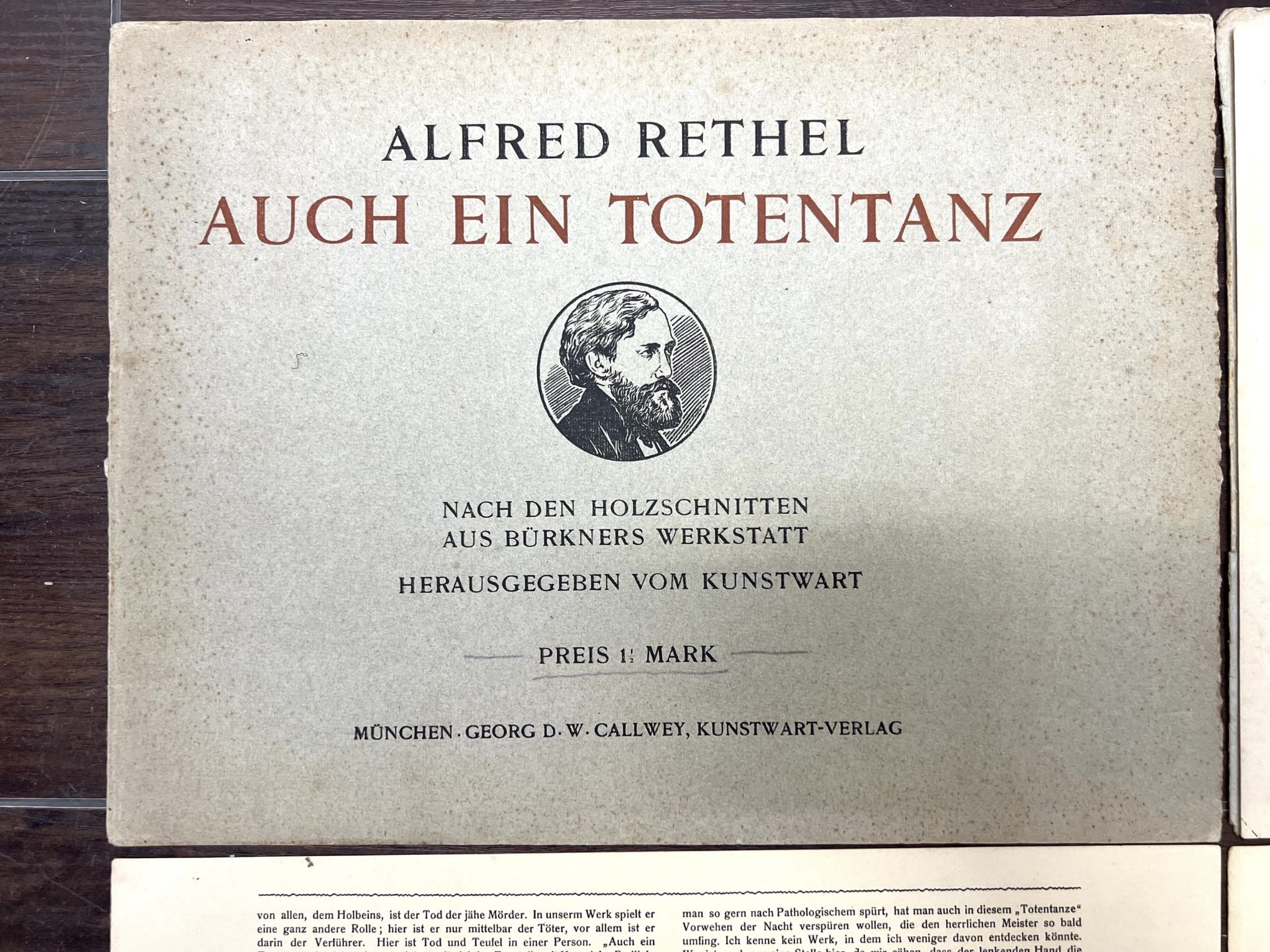 "Auch ein Totentanz" von Alfred Rethel - Image 2 of 8