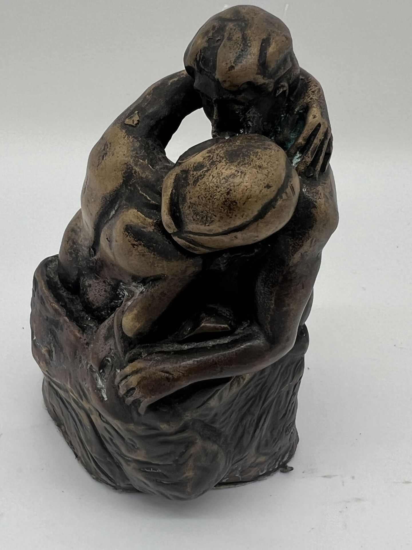Bronzefigur Replika "Le Baiser" Auguste Rodin - Bild 3 aus 5
