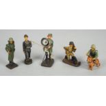 Konvolut Elastolin & Lineol Figuren, Wehrmacht