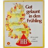 Großes HB Werbeplakat