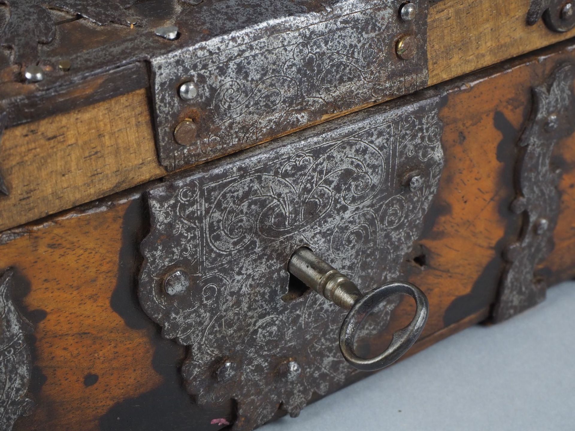 Guild chest (Kandler guild), 18th century. - Image 5 of 7