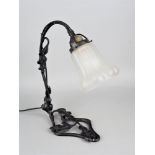 Jugendstil Tischlampe, 20er Jahre