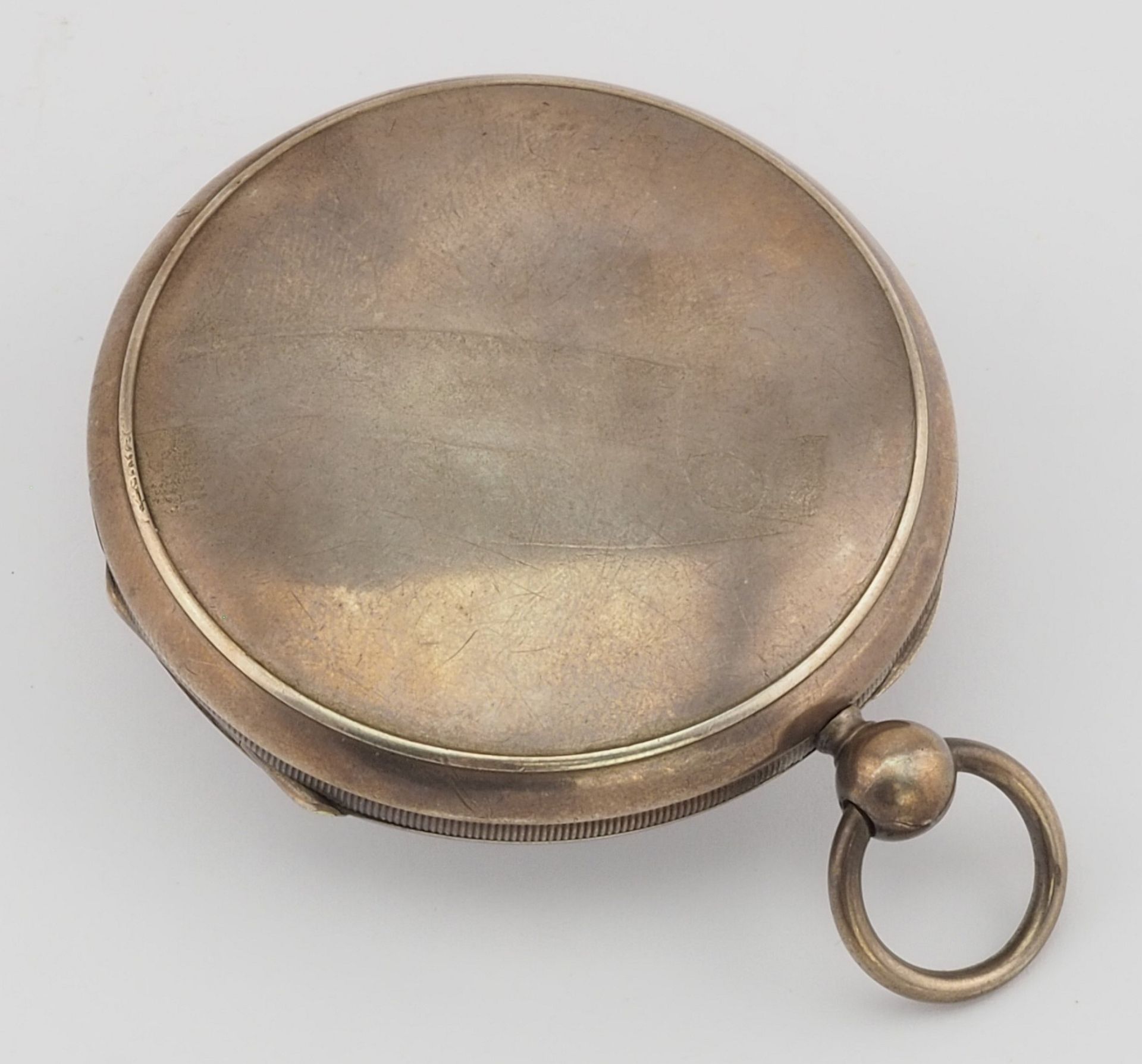 Large spindle pocket watch around 1780 - Image 7 of 7