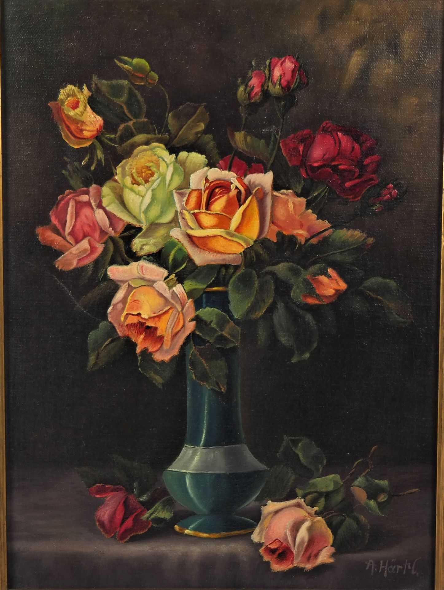 A. Härtl, Still life of flowers, 1920s. - Image 2 of 4