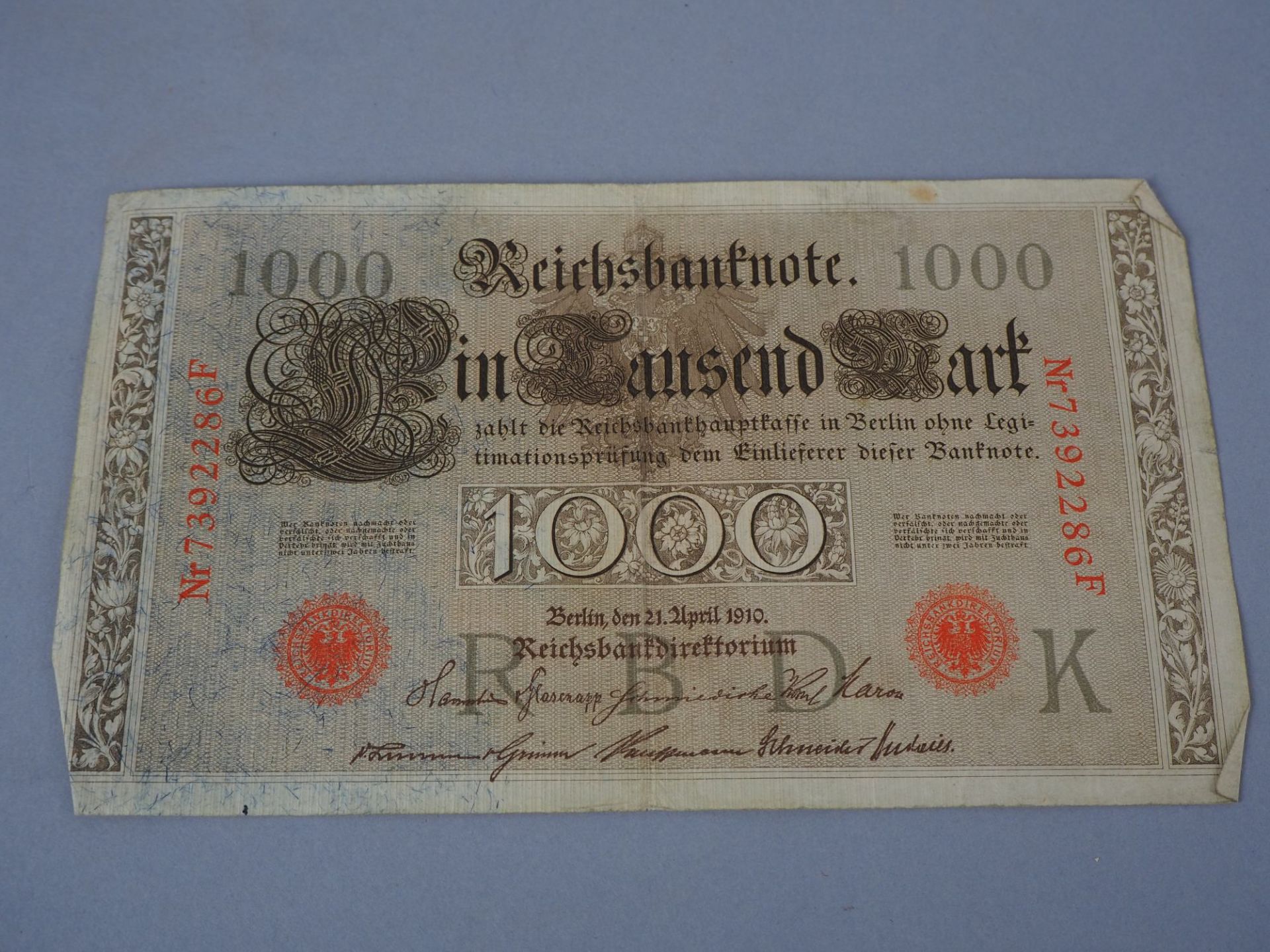 Mixed German inflation money and emergency money bills beginning 20th century. - Image 5 of 6
