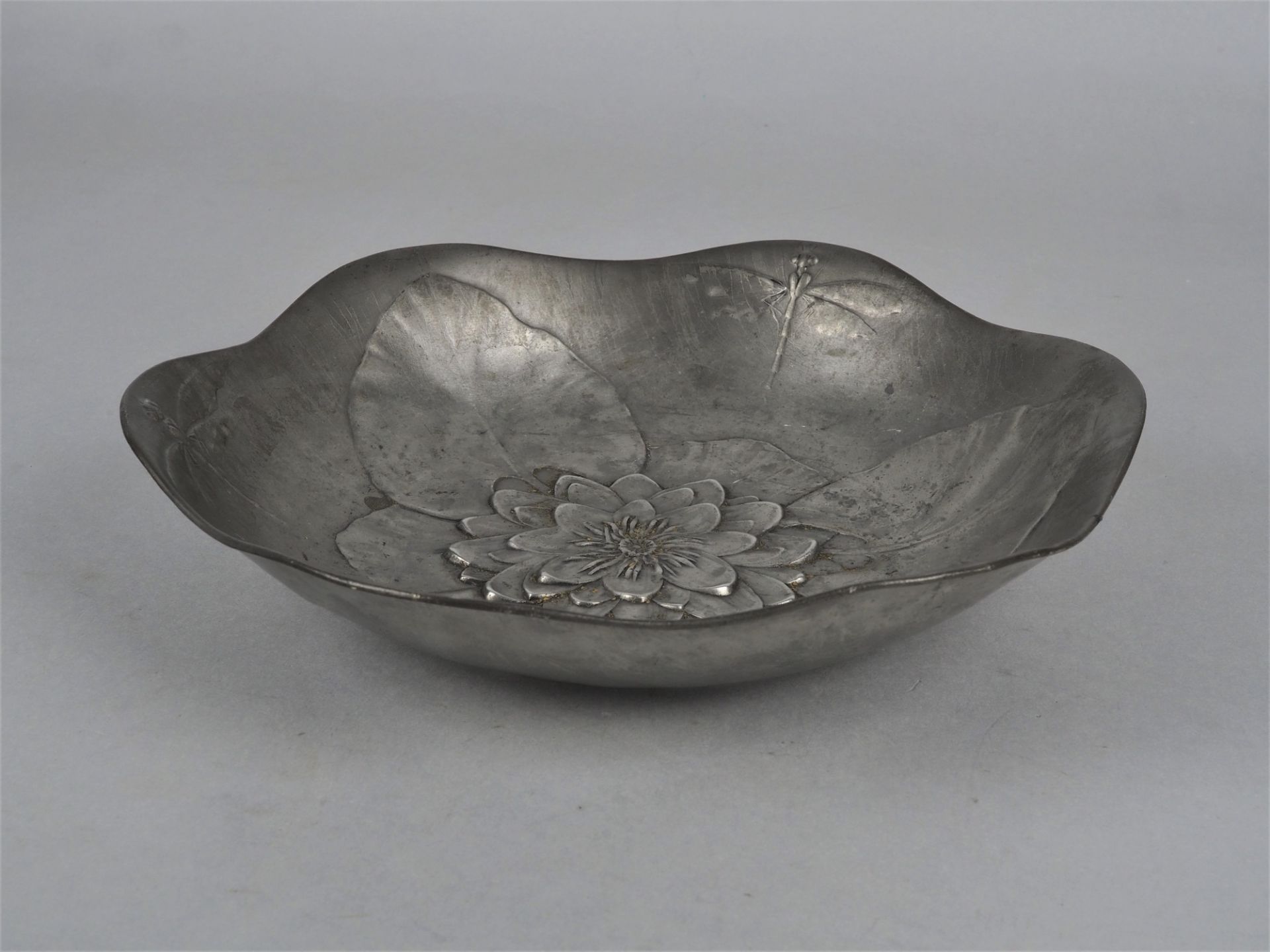 Art Nouveau bowl, Kayser pewter - Image 2 of 3