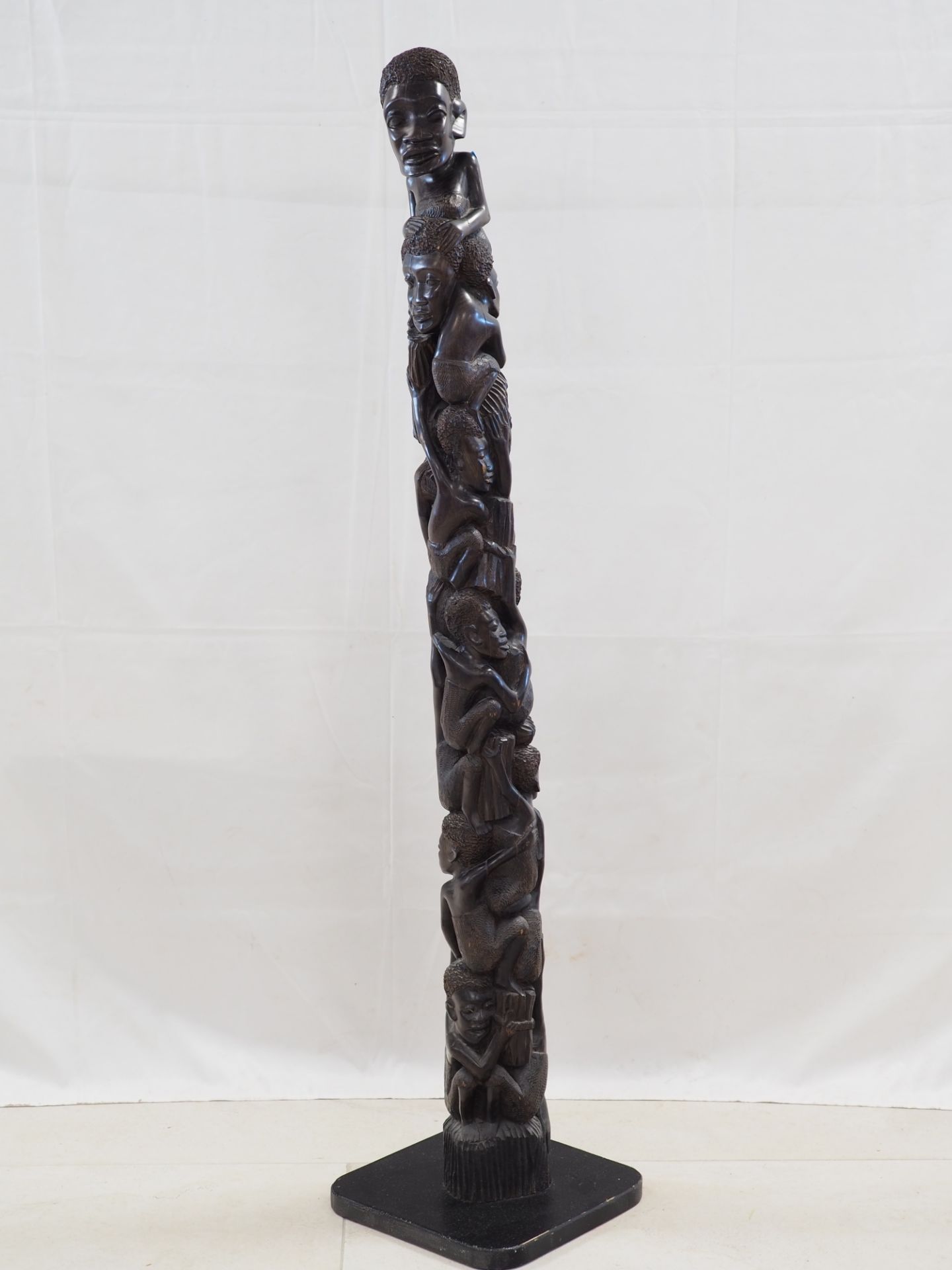 Makonde, African ebony tree of life, 20th c.