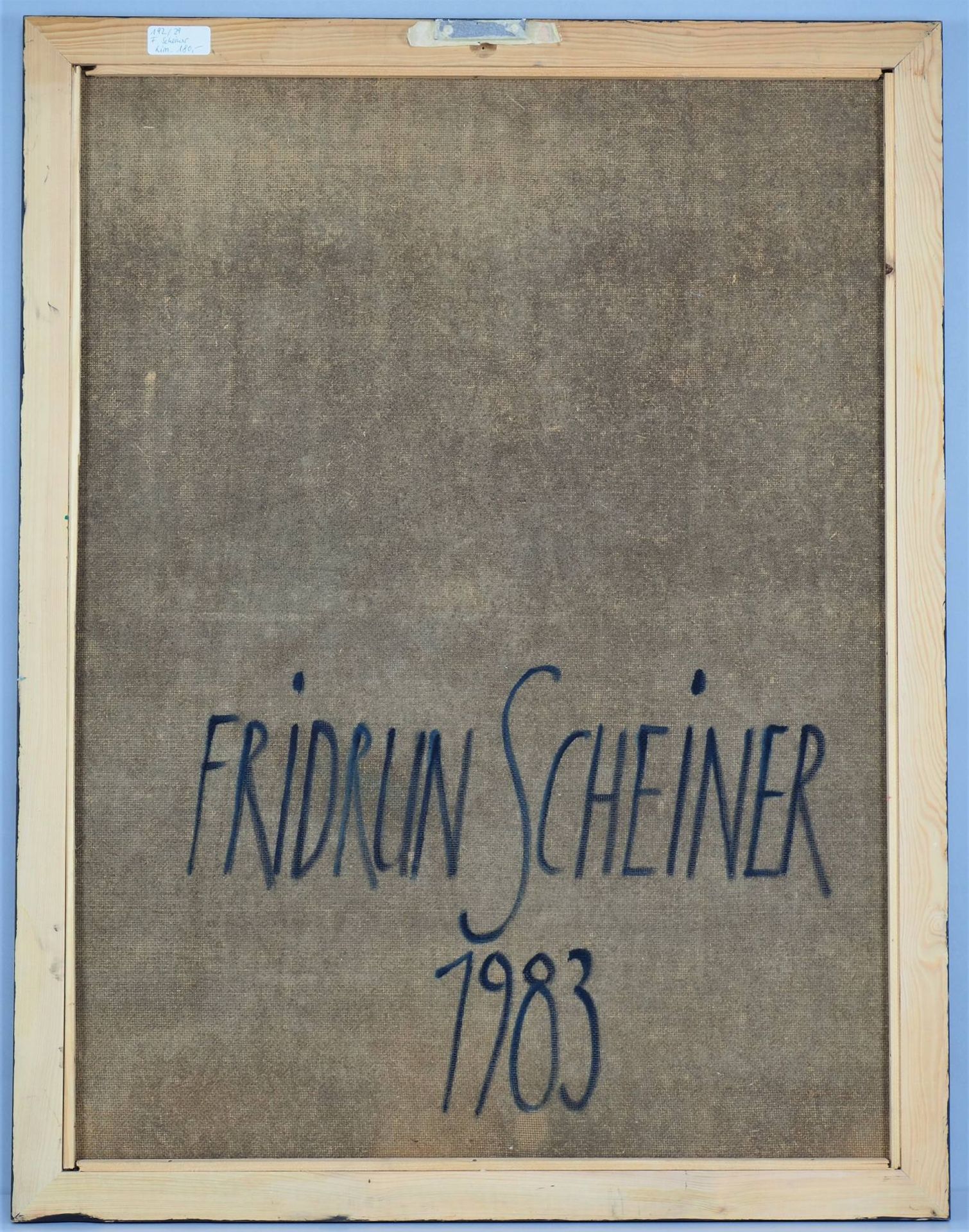 Fridrun Scheiner (*1939, Lindau) - Stillleben mit antiken Skulpturen, 1983 - Bild 3 aus 3