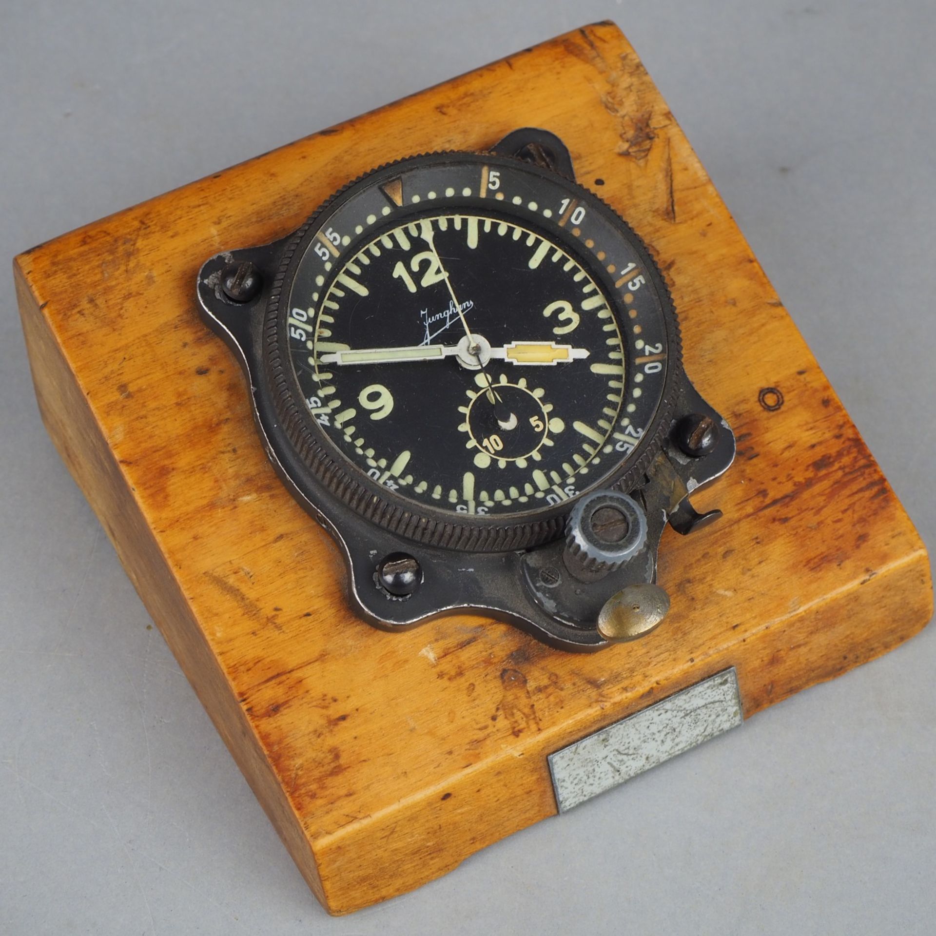 Luftwaffe board watch - Junghans caliber J30 BZ, rare dial.