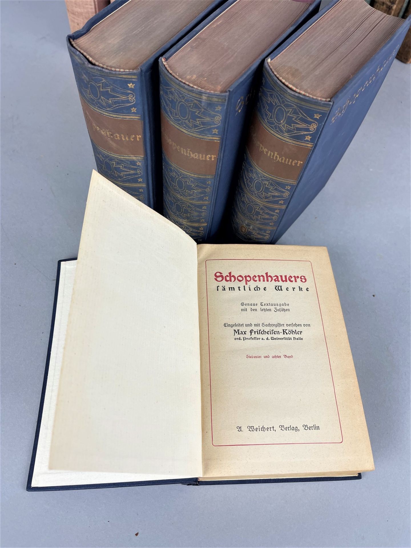 Konvolut 25 Bücher, ca. 1800  - 1929 - Bild 6 aus 8