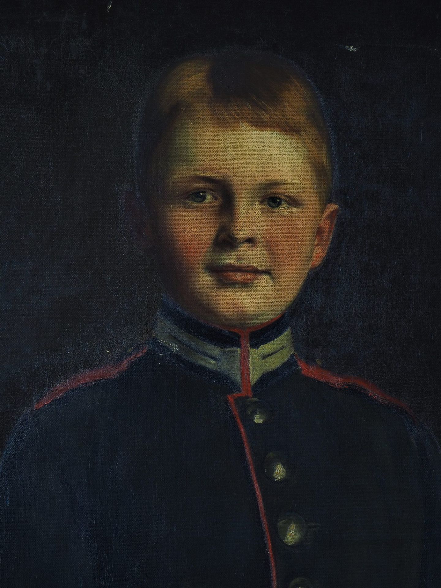 Painting Portrait Cadet, German Empire - Image 4 of 4
