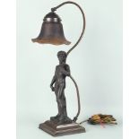 Figurale Lampe nach Michelangelos David