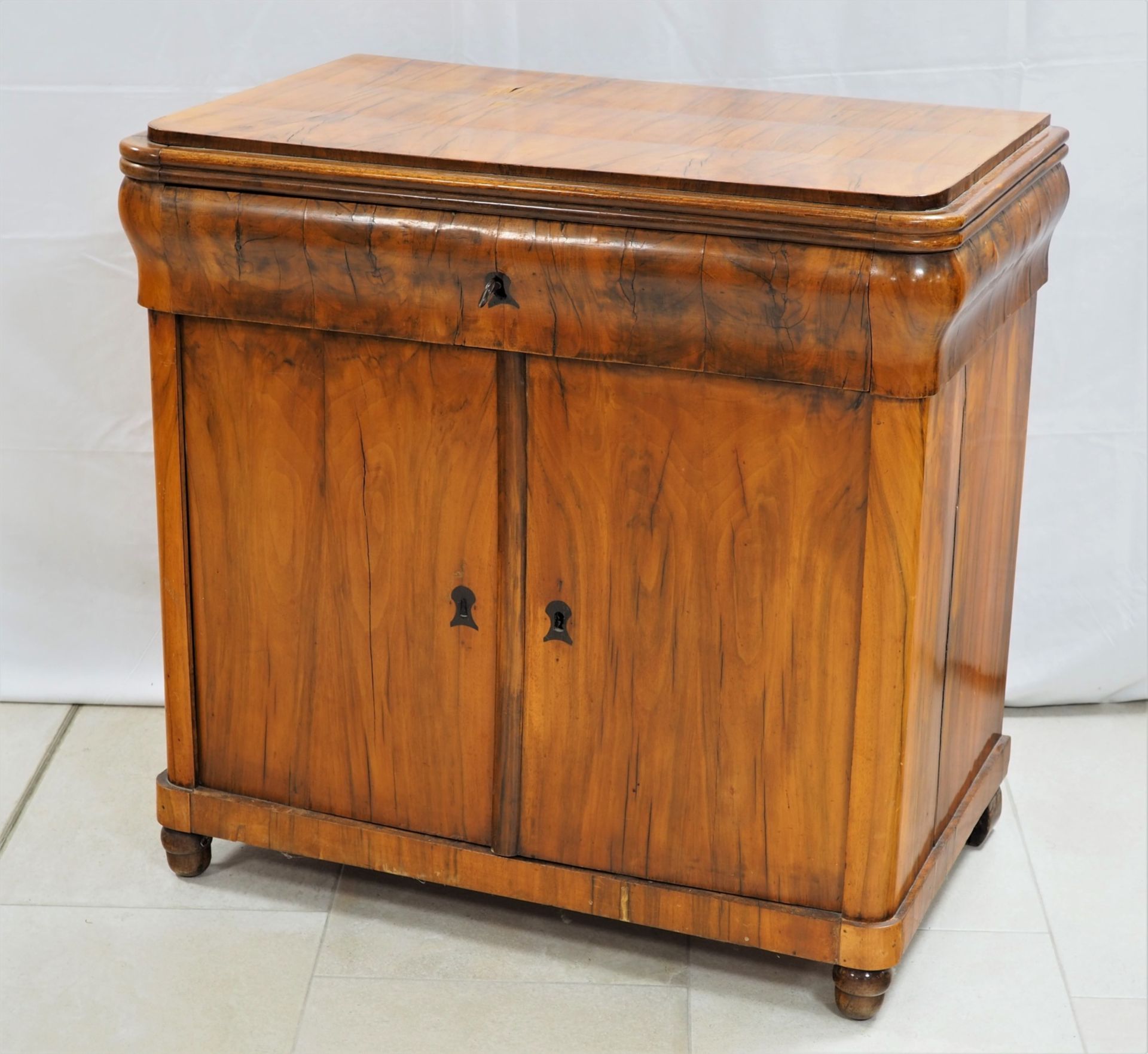 Biedermeier half cupboard around 1840