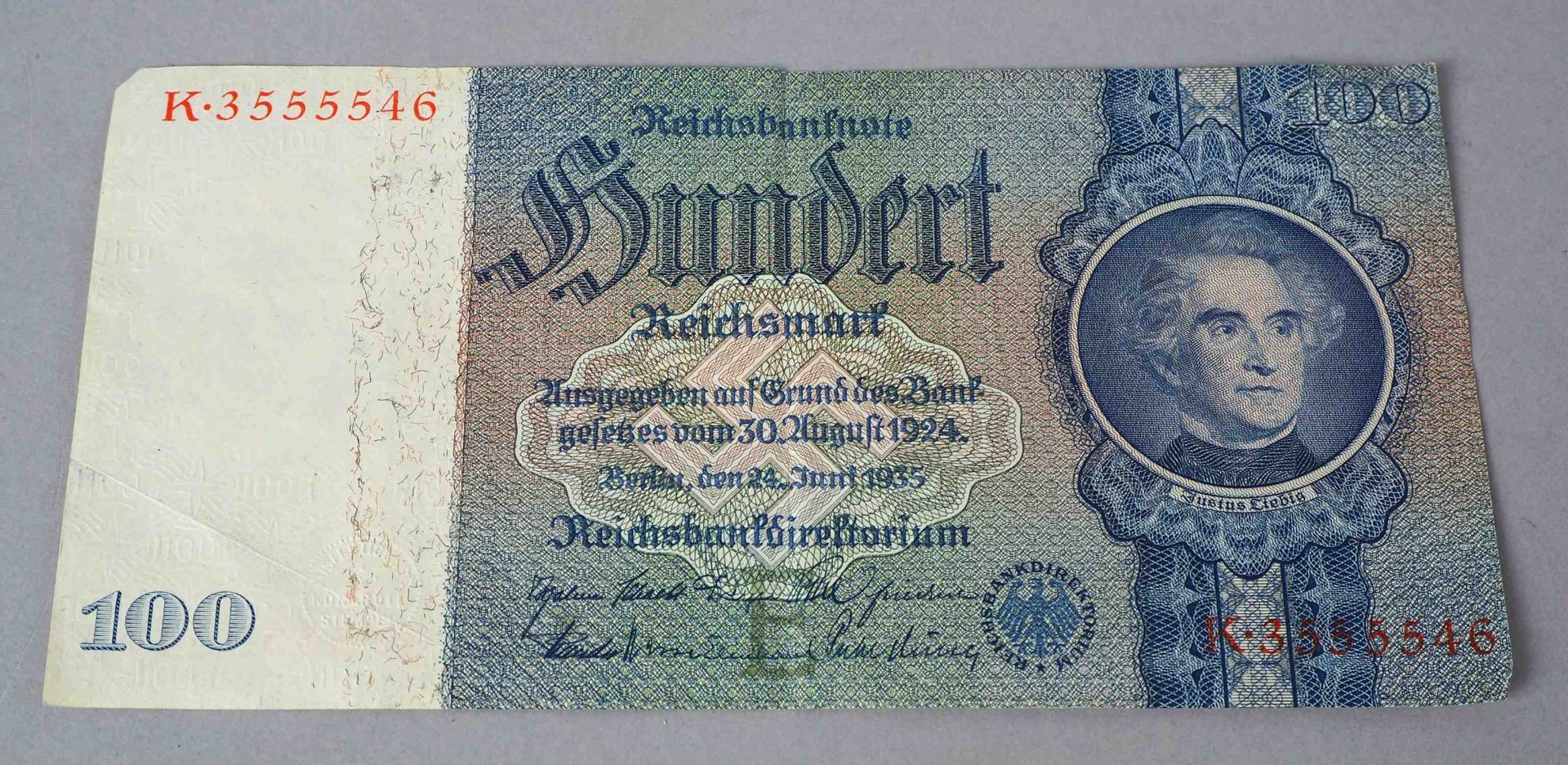 Konvolut Reichsbanknoten / NS Reichsmark 1923 - 1942 - Image 2 of 6