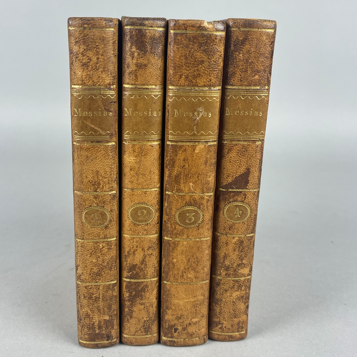 Friedrich Gottlieb Klopstock, The Messiah, 4 volumes, 1775-1783 - Image 3 of 5