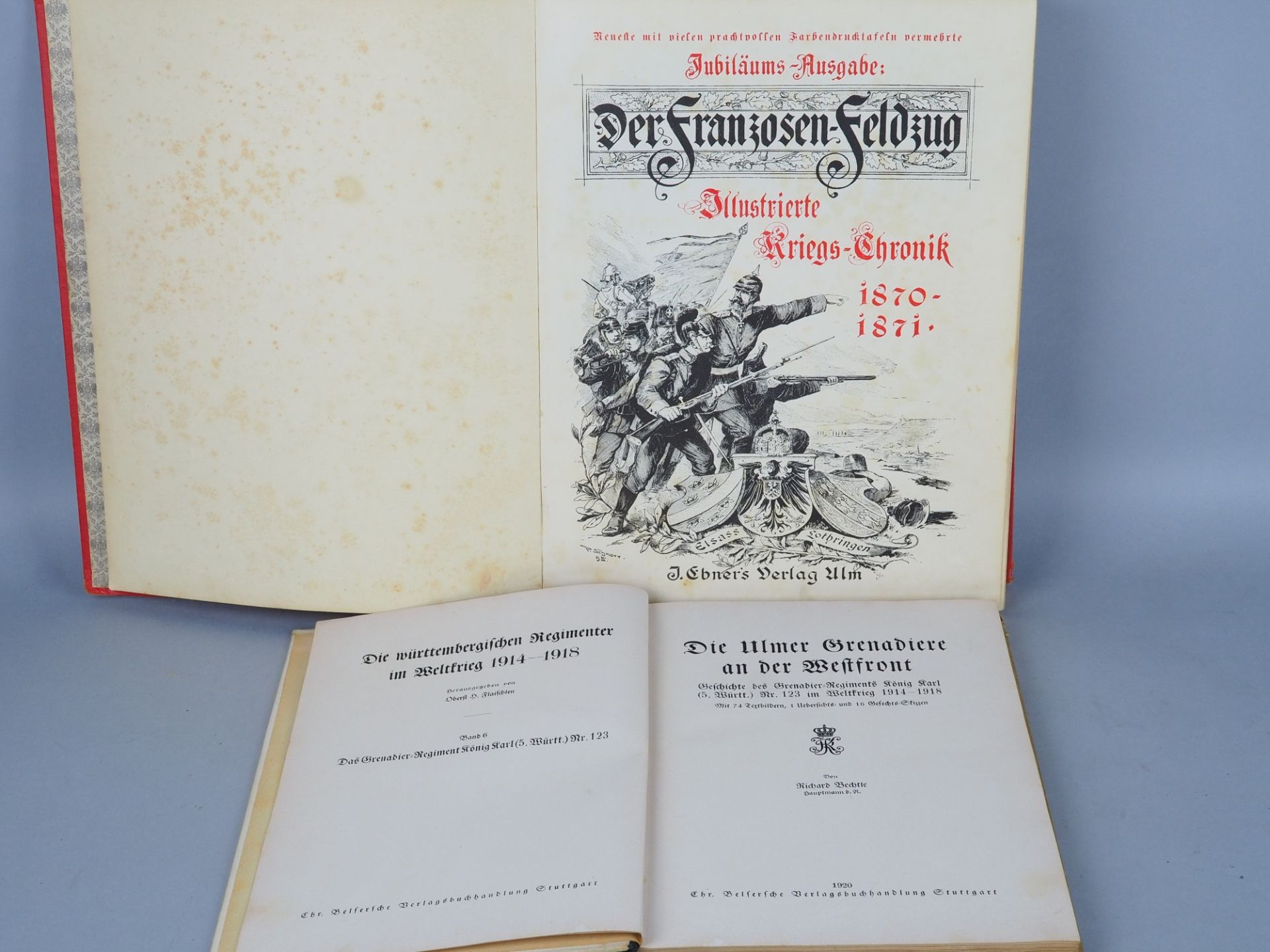 2 Militaria Bücher um 1900 - Bild 2 aus 2