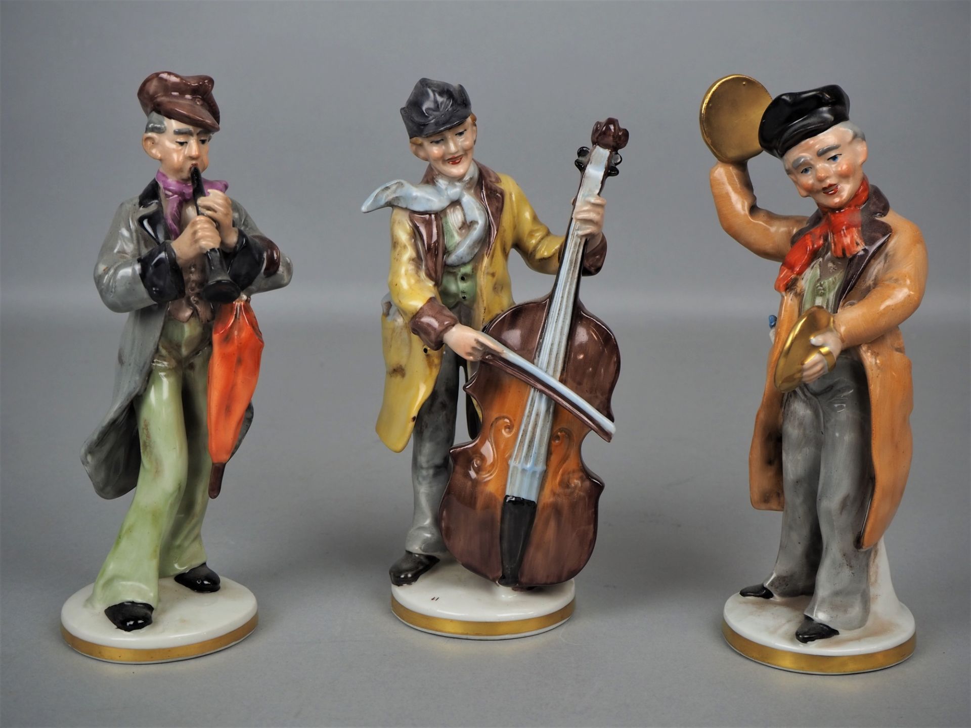 Gräfenthal, three musicians, 20th c.