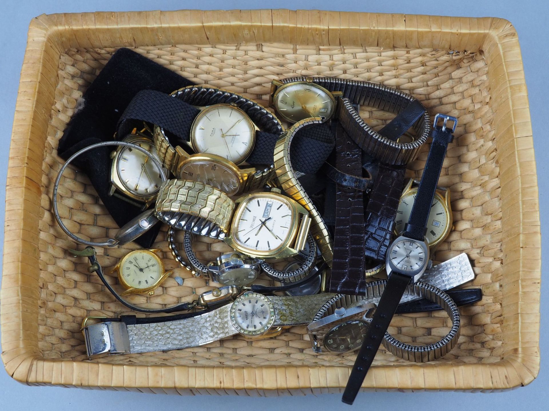 Convolute vintage wristwatches, 20th c.