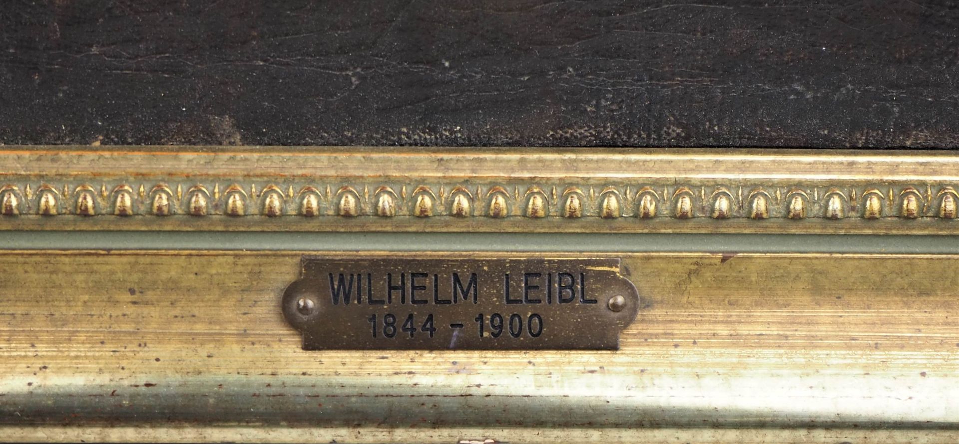 Wilhelm Leibl (1844-1900), Verlorenes Profil, 2. Hälfte 19. Jh. - Bild 3 aus 5