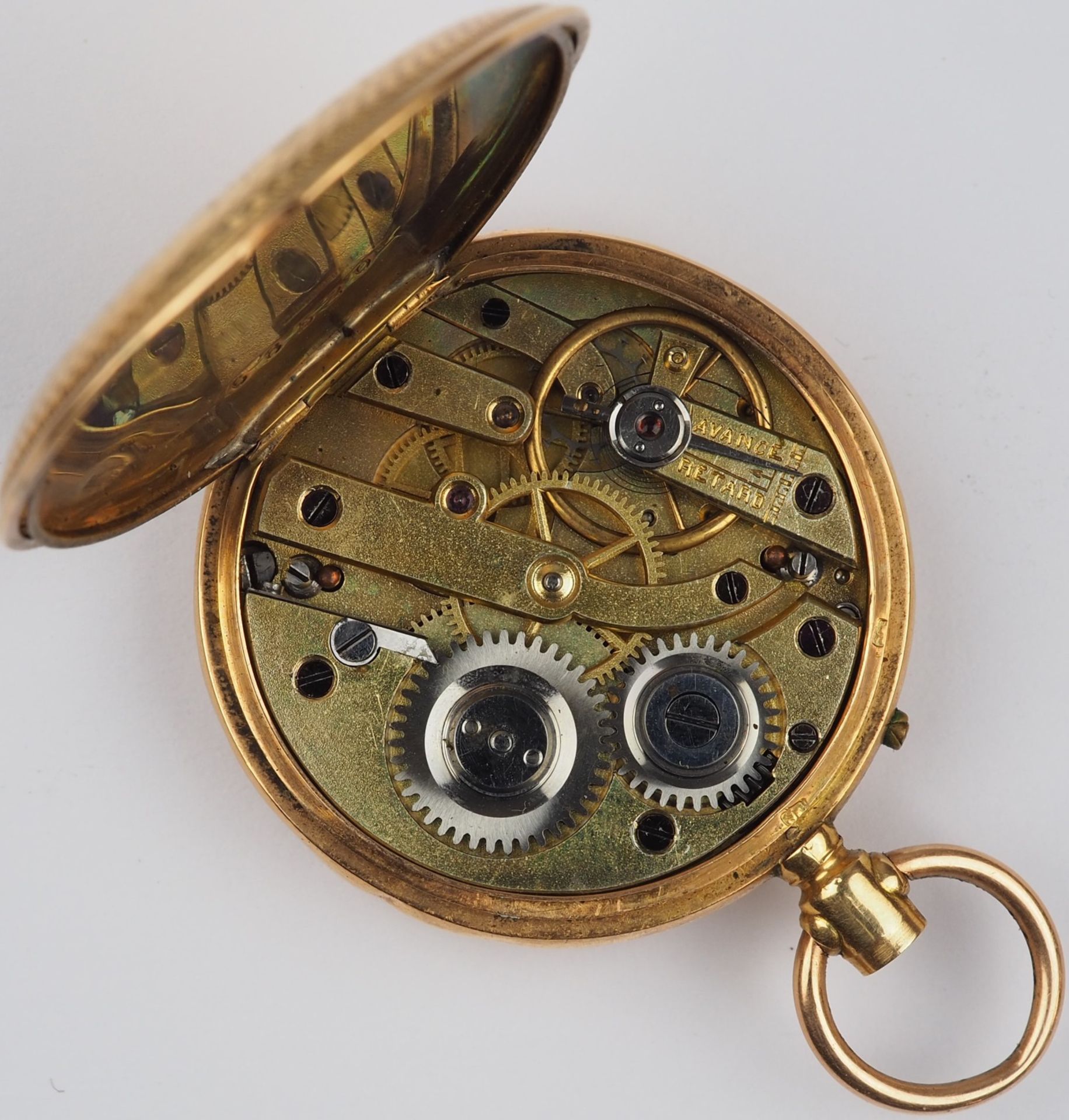 Lady's pocket watch in gold case around 1900 - Image 3 of 4