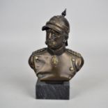 Bronze Büste mit Otto von Bismarck