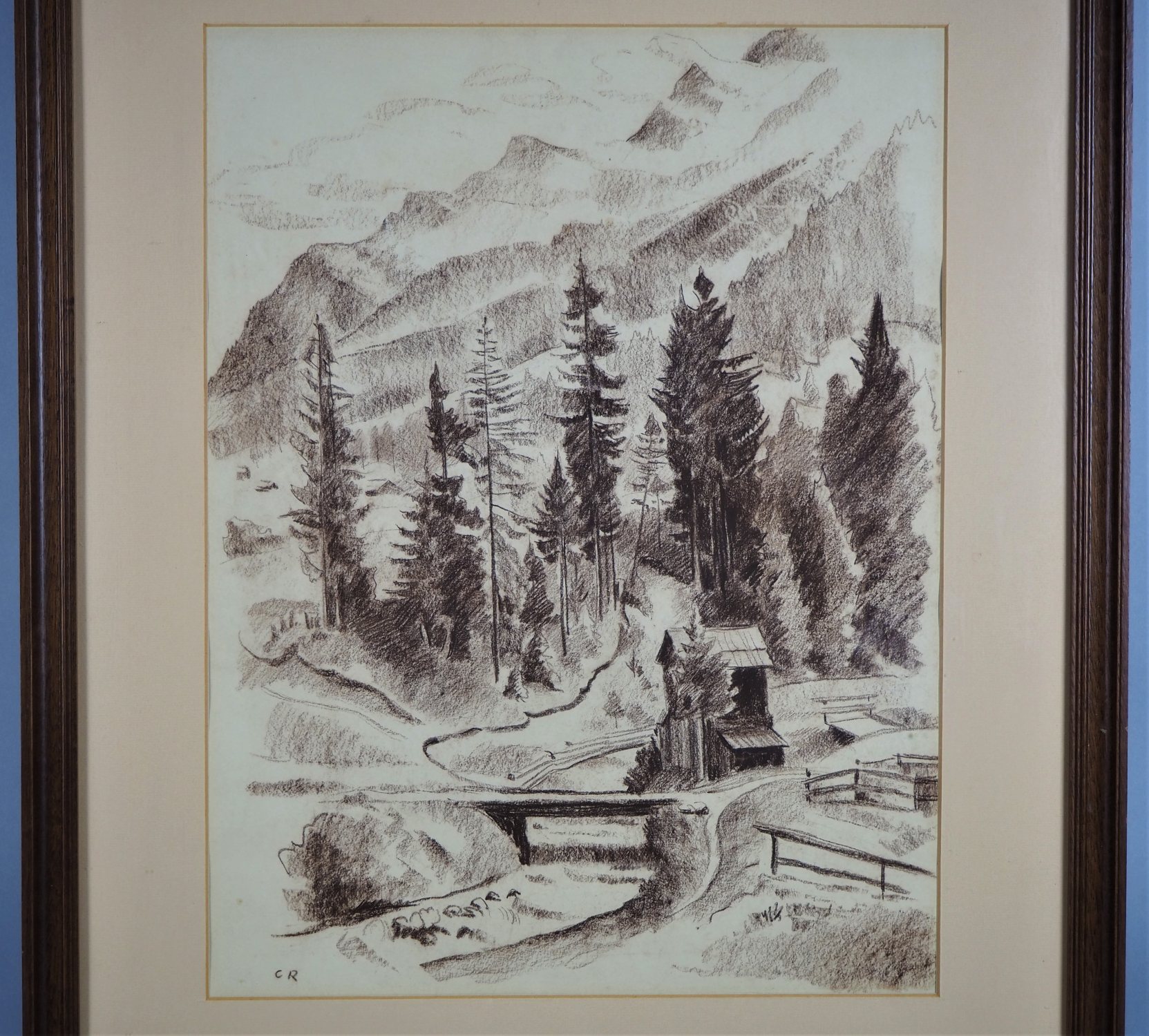 Clara Rühle (1885-1947) - art portfolio with signed etchings and prints. - Image 3 of 9