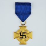 NS Treuedienst-Ehrenzeichen 1.Stufe für 40 Jahre 1938