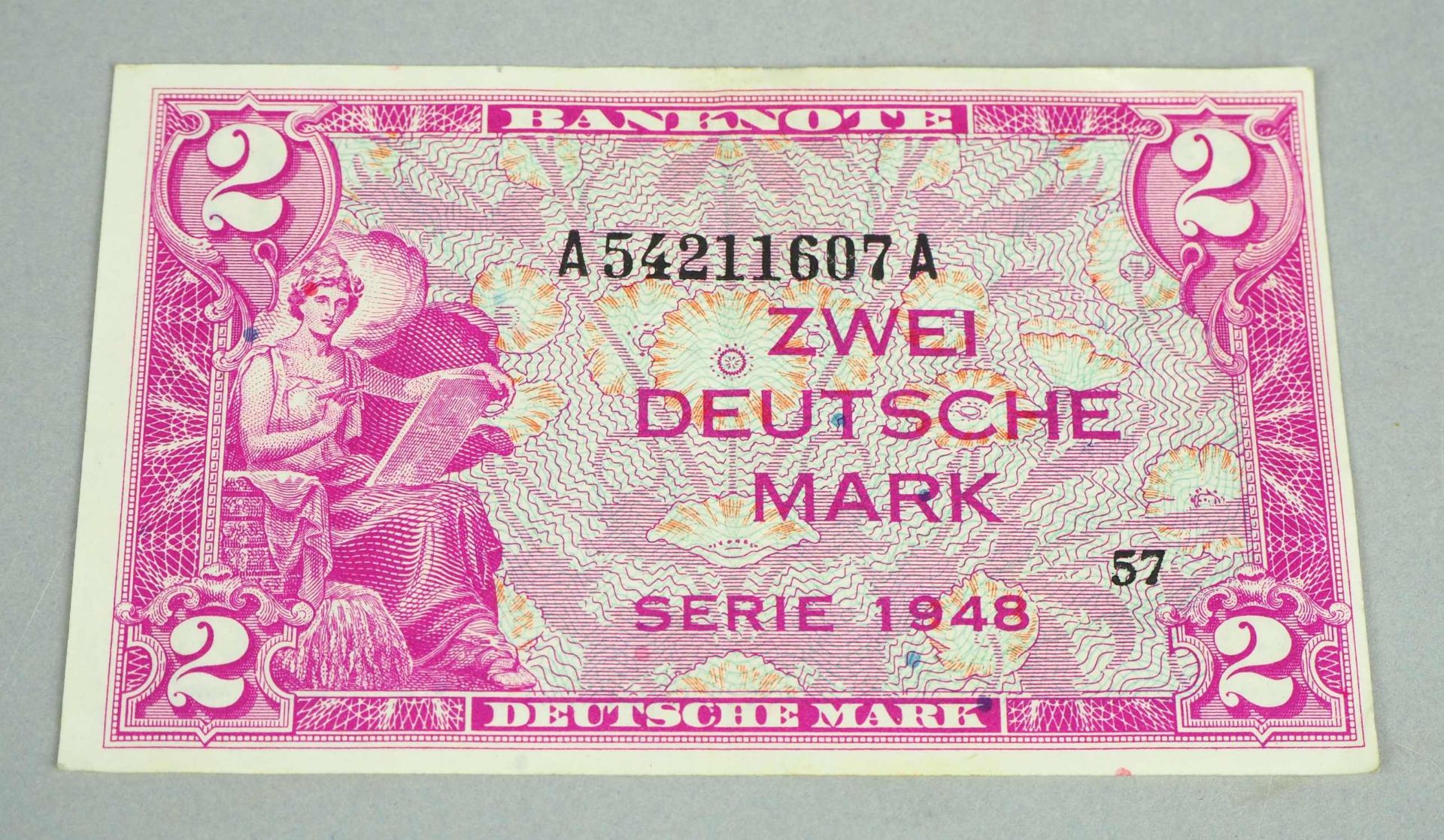 Allied Military Authority German Mark bills 1944 / 1948 - Image 4 of 4