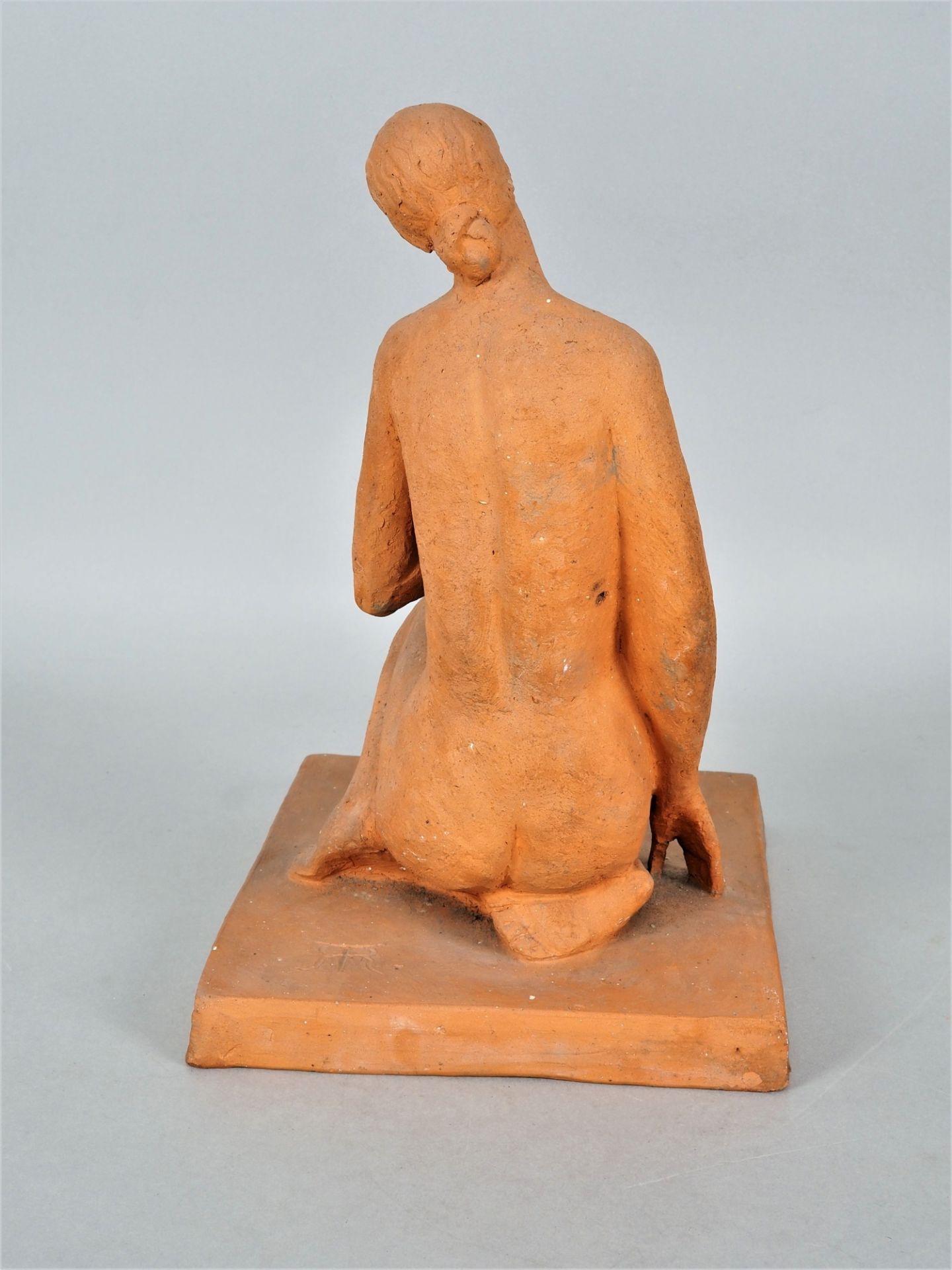 Michael Rauscher (1875, Traberg - 1915, Húszt) - clay sculpture of a female nude. - Image 3 of 5