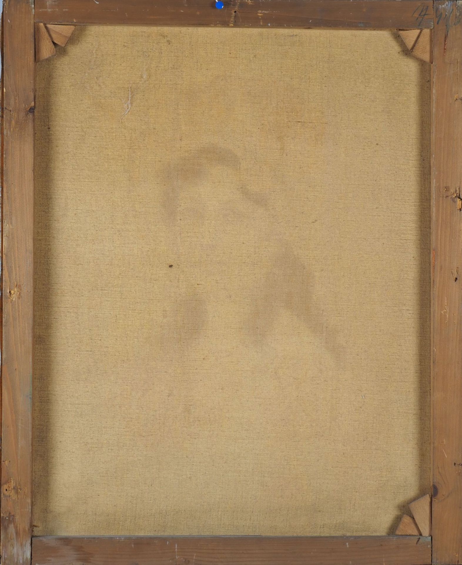 Portrait of a lady at the end of the 19th century - signed. "J. Bouché" - Image 4 of 4