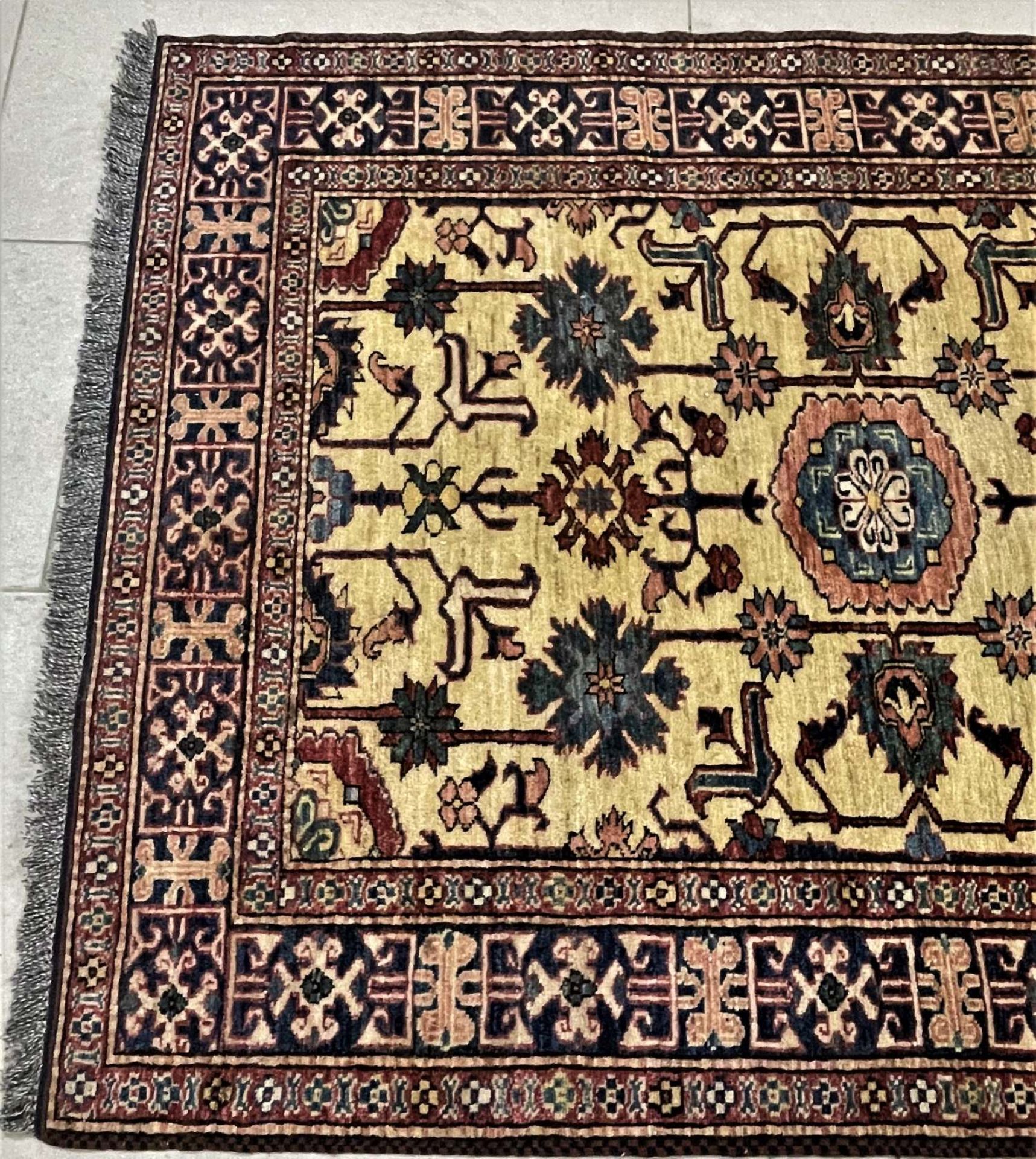Oriental rug from Pakistan "Afghan Kazzak" - 161 x 121 cm - Image 2 of 7