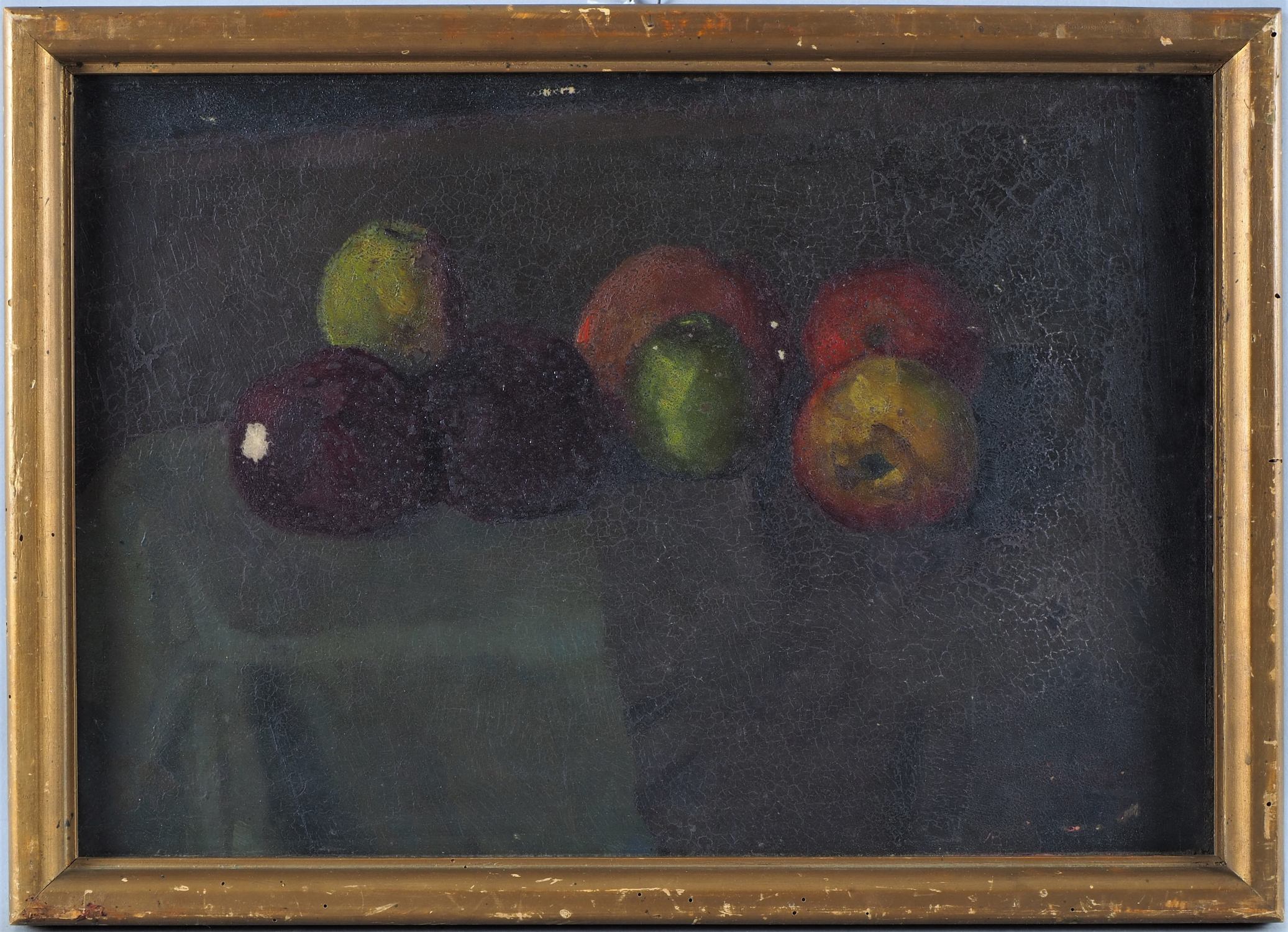 Anton Baur (1880, Biberach -1968, Munich) - Still life with apples, c. 1905