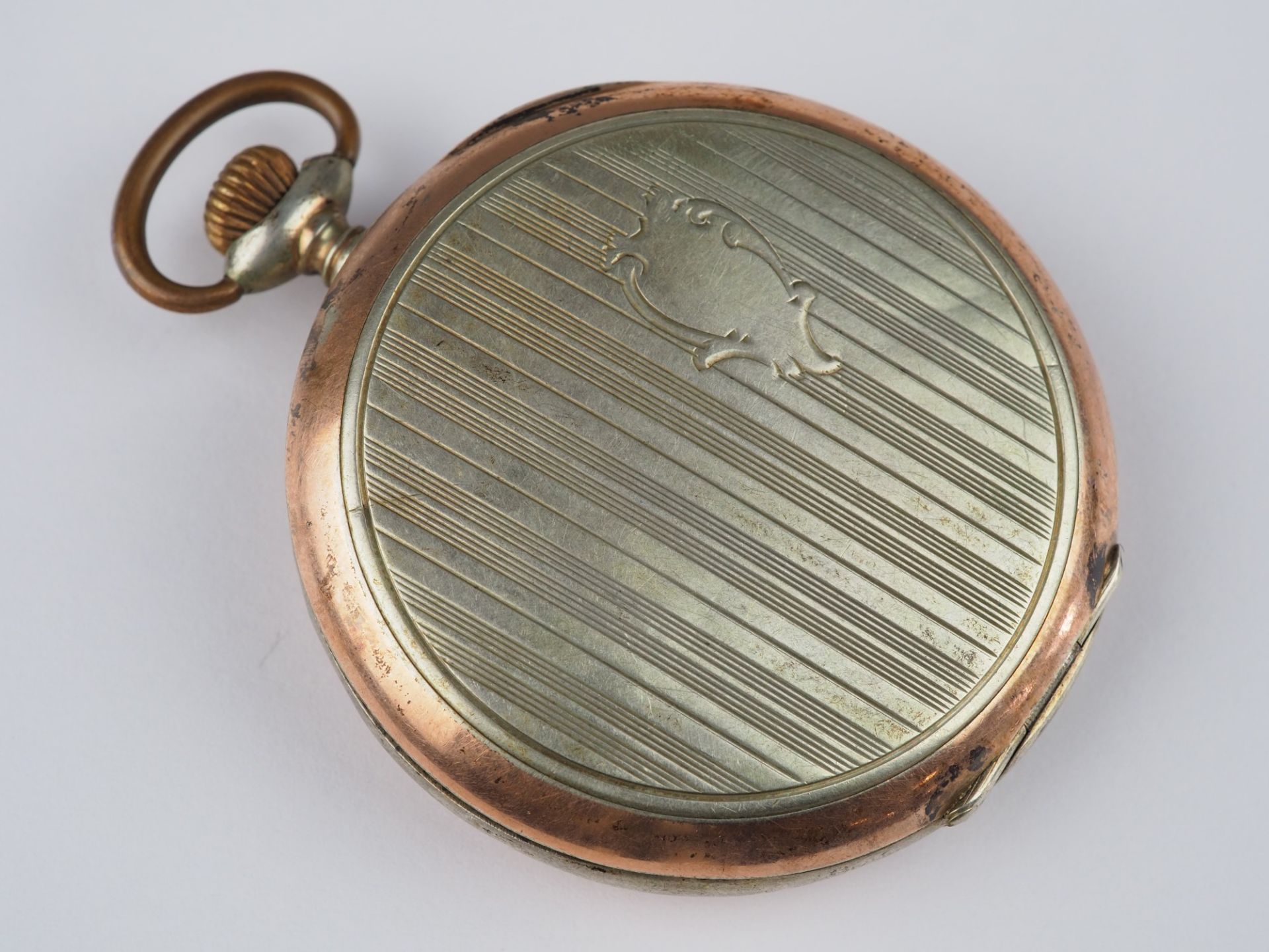 Schweizer Lépine Art-Déco Taschenuhr von Locarno Watch Co, Silbergehäuse, 1920er - Bild 2 aus 3