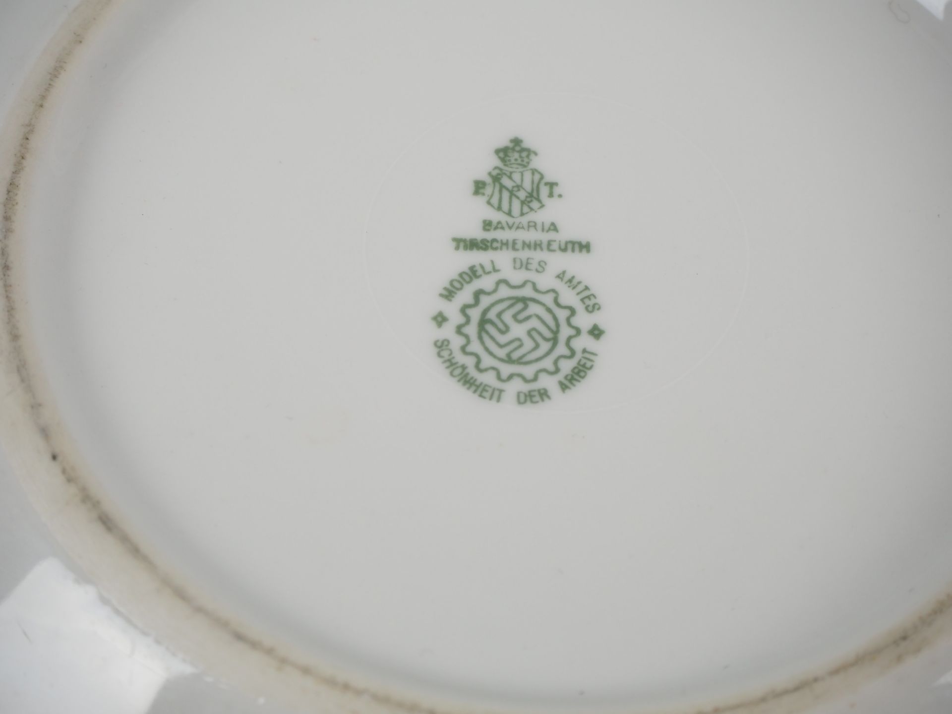 NS canteen ware, porcelain bowl, DAF, beauty of work - Image 2 of 2
