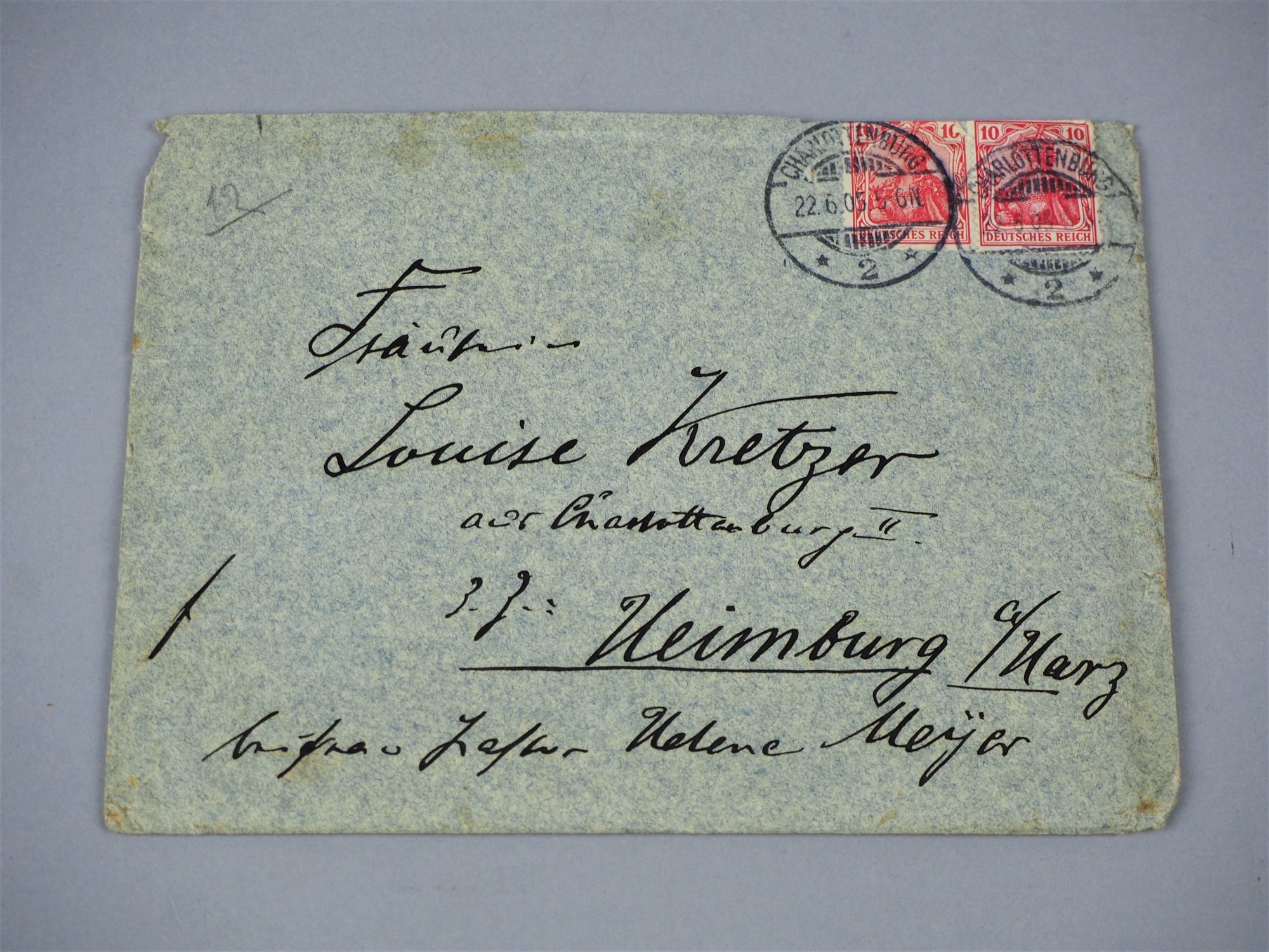 Max Kretzer, portfolio with letters, c. 1910 - Image 5 of 7
