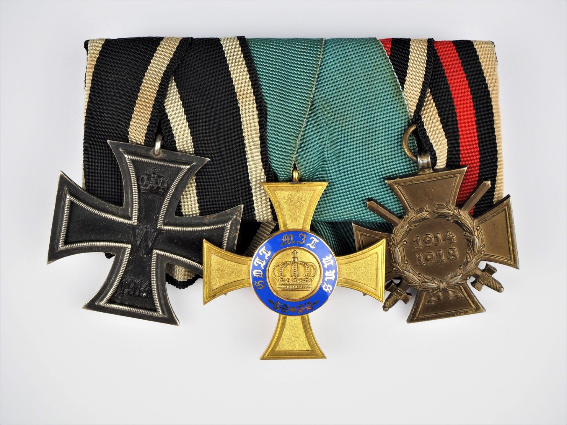 WW1 Order Clasp Prussia, with Royal Crown Order Cross 4th Class