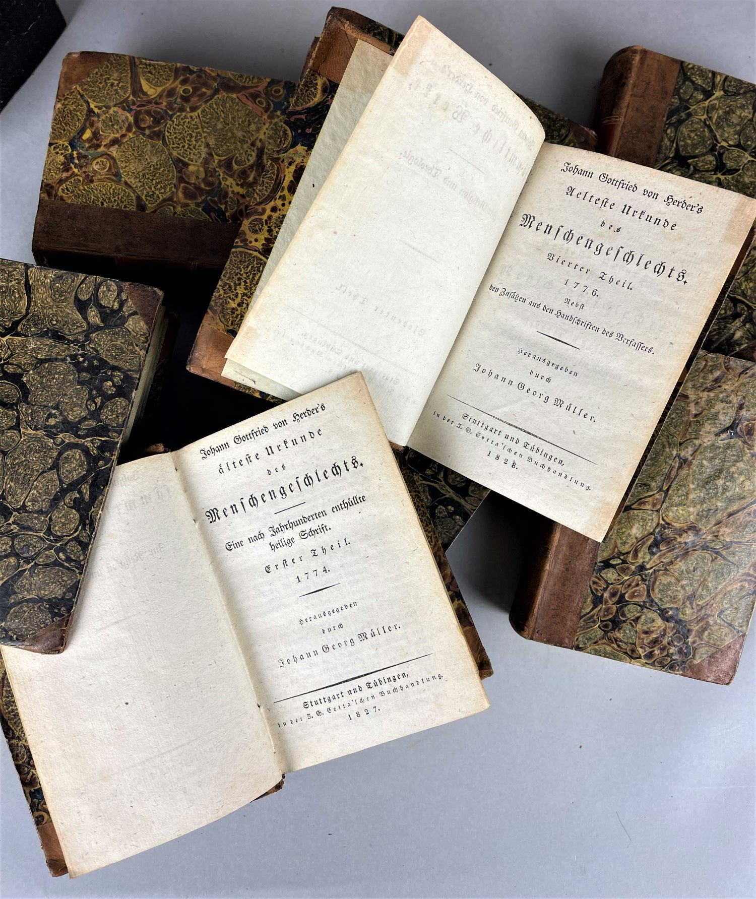 Mixed lot of 25 books, ca. 1800 - 1929 - Image 3 of 8