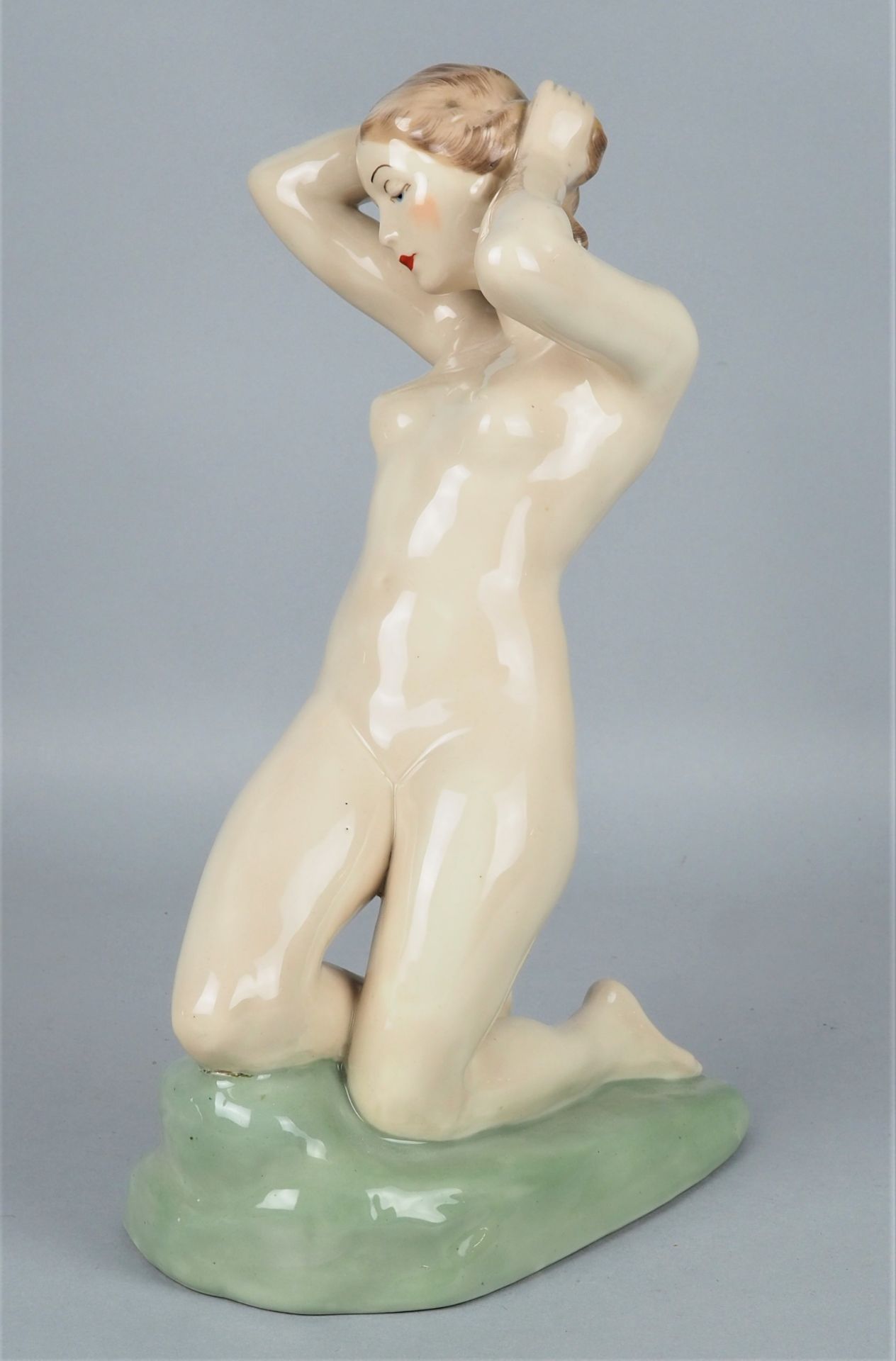 Porzellanfigur: Nackte Schönheit, 30er Jahre - Bild 2 aus 3