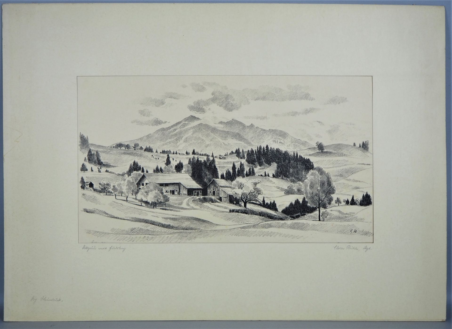 Clara Rühle (1885-1947) - Kunstmappe mit handsignierten Radierungen und Drucken - Bild 7 aus 9