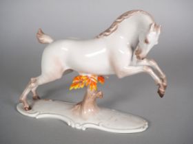 Rosenthal, Jumping horse, 40s/50s.